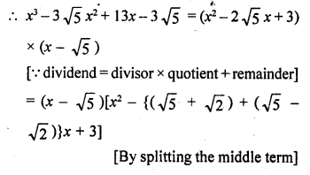 RD Sharma Class 10 Solutions Chapter 2 Polynomials Ex 2.3 34