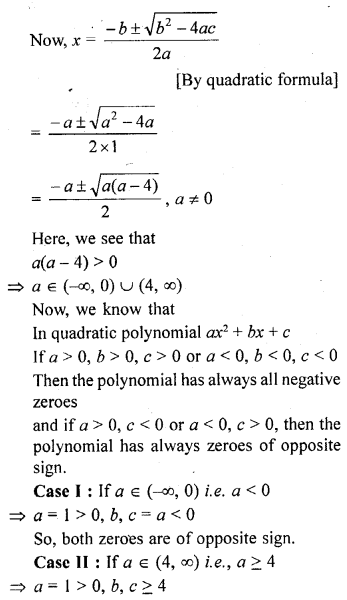 RD Sharma Class 10 Solutions Chapter 2 Polynomials MCQS 36