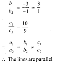 RD Sharma Class 10 Solutions Chapter 3 Pair of Linear Equations in Two Variables Ex 3.1 10