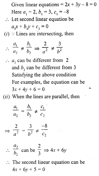 RD Sharma Class 10 Solutions Chapter 3 Pair of Linear Equations in Two Variables Ex 3.1 11