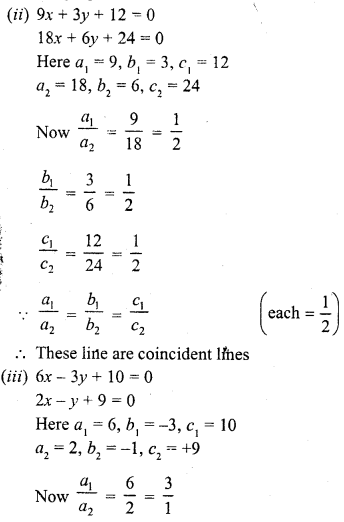 RD Sharma Class 10 Solutions Chapter 3 Pair of Linear Equations in Two Variables Ex 3.1 9