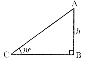 RD Sharma Class 10 Solutions Chapter 12 Heights and Distances VSAQS 10