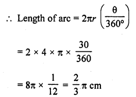 RD Sharma Class 10 Solutions Chapter 13 Areas Related to Circles Ex 13.2 1