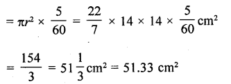 RD Sharma Class 10 Solutions Chapter 13 Areas Related to Circles Ex 13.2 26