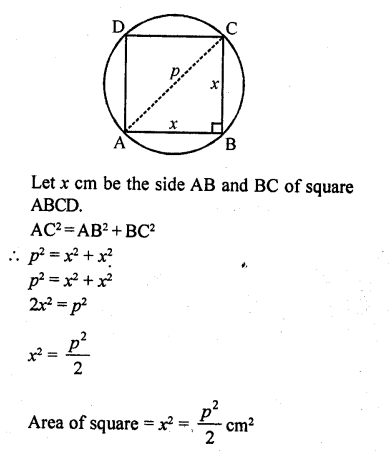 RD Sharma Class 10 Solutions Chapter 13 Areas Related to Circles VSAQS 21