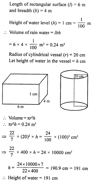 RD Sharma Class 10 Solutions Chapter 14 Surface Areas and Volumes Ex 14.1 40