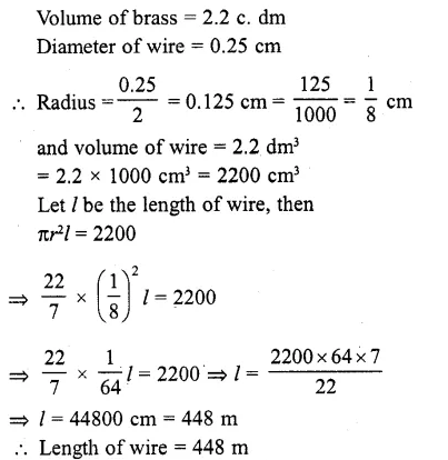 RD Sharma Class 10 Solutions Chapter 14 Surface Areas and Volumes Ex 14.1 5