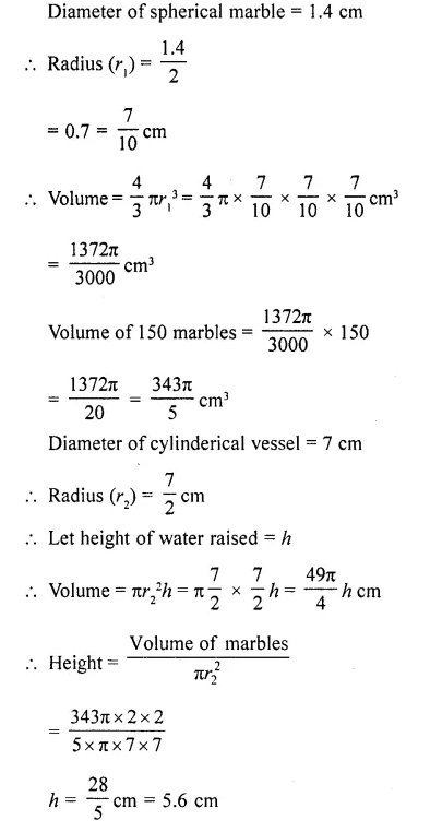 RD Sharma Class 10 Solutions Chapter 14 Surface Areas and Volumes Ex 14.1 51