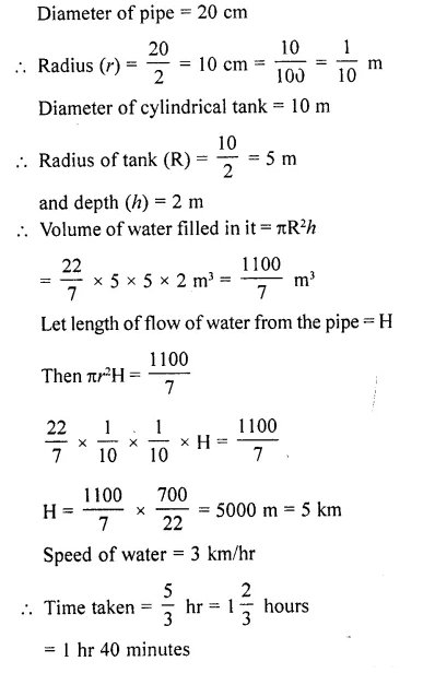 RD Sharma Class 10 Solutions Chapter 14 Surface Areas and Volumes Ex 14.1 55