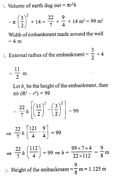 RD Sharma Class 10 Solutions Chapter 14 Surface Areas and Volumes Revision Exercise 10