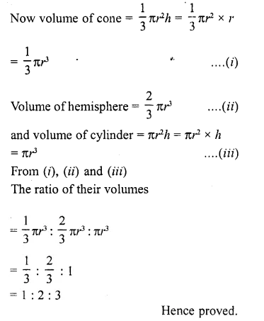 RD Sharma Class 10 Solutions Chapter 14 Surface Areas and Volumes Revision Exercise 25