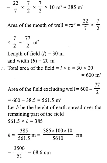 RD Sharma Class 10 Solutions Chapter 14 Surface Areas and Volumes Revision Exercise 5