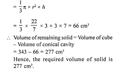 RD Sharma Class 10 Solutions Chapter 14 Surface Areas and Volumes Revision Exercise 94