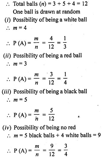 RD Sharma Class 10 Solutions Chapter 16 Probability Ex 16.1 12