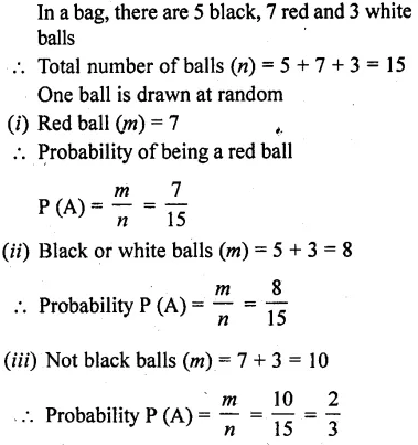 RD Sharma Class 10 Solutions Chapter 16 Probability Ex 16.1 19