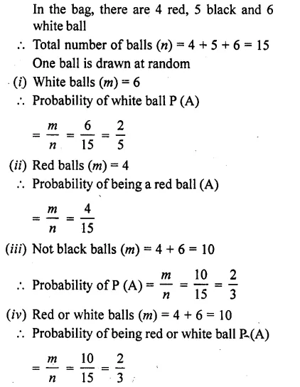 RD Sharma Class 10 Solutions Chapter 16 Probability Ex 16.1 20