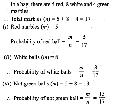 RD Sharma Class 10 Solutions Chapter 16 Probability Ex 16.1 36