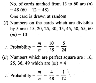 RD Sharma Class 10 Solutions Chapter 16 Probability Ex 16.1 41
