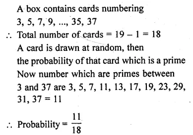 RD Sharma Class 10 Solutions Chapter 16 Probability Ex 16.1 45