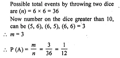 RD Sharma Class 10 Solutions Chapter 16 Probability Ex 16.1 5