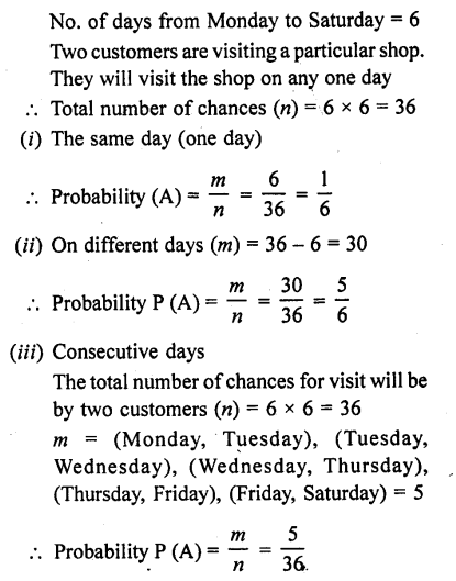 RD Sharma Class 10 Solutions Chapter 16 Probability Ex 16.1 76