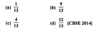 RD Sharma Class 10 Solutions Chapter 16 Probability Ex MCQS 44