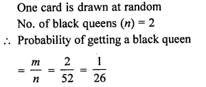 RD Sharma Class 10 Solutions Chapter 16 Probability Ex VSAQS 12