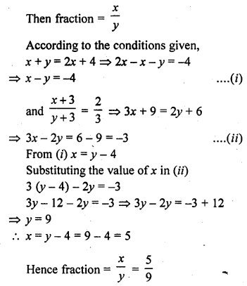 RD Sharma Class 10 Solutions Chapter 3 Pair of Linear Equations in Two Variables Ex 3.8 9