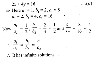RD Sharma Class 10 Solutions Chapter 3 Pair of Linear Equations in Two Variables VSAQS 8