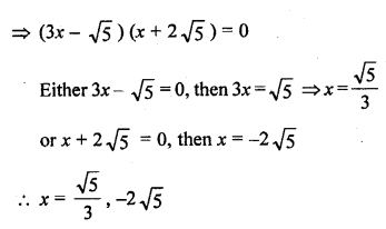 RD Sharma Class 10 Solutions Chapter 4 Quadratic Equations Ex 4.3 69