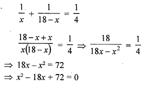 RD Sharma Class 10 Solutions Chapter 4 Quadratic Equations Ex 4.7 13