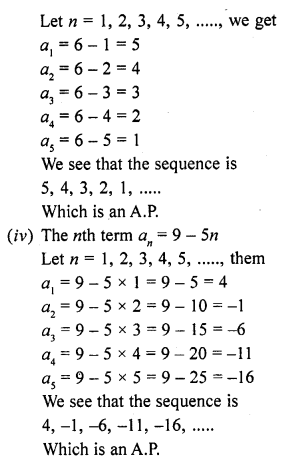 RD Sharma Class 10 Solutions Chapter 5 Arithmetic Progressions Ex 5.2 5