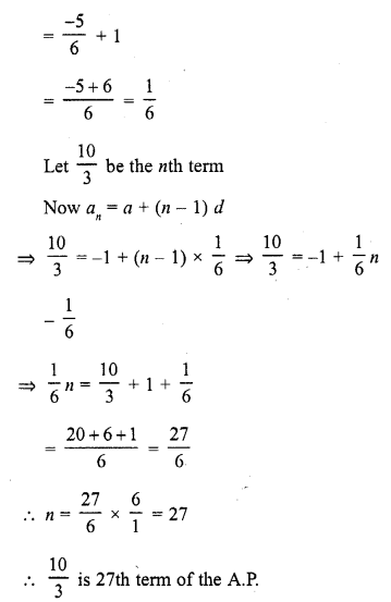 RD Sharma Class 10 Solutions Chapter 5 Arithmetic Progressions Ex 5.4 11
