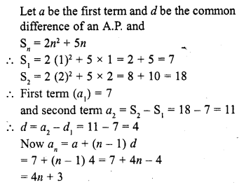 RD Sharma Class 10 Solutions Chapter 5 Arithmetic Progressions MCQS 5