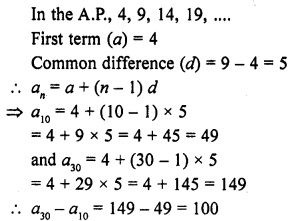 RD Sharma Class 10 Solutions Chapter 5 Arithmetic Progressions VSAQS 2