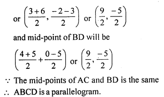 RD Sharma Class 10 Solutions Chapter 6 Co-ordinate Geometry Ex 6.3 9