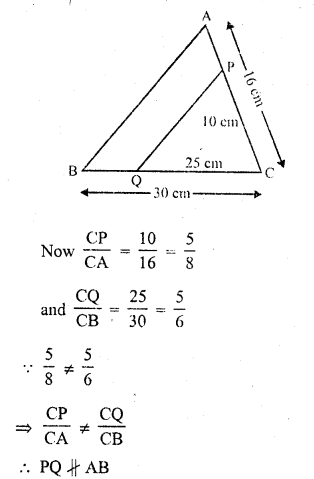 RD Sharma Class 10 Solutions Chapter 7 Triangles Revision Exercise 9
