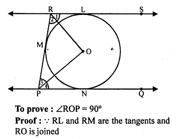 RD Sharma Class 10 Solutions Chapter 8 Circles Ex 8.2 10