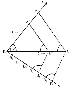 RD Sharma Class 10 Solutions Chapter 9 Constructions Ex 9.2 2