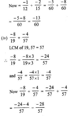 RD Sharma Class 8 Solutions Chapter 1 Rational Numbers Ex 1.1 15