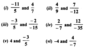 RD Sharma Class 8 Solutions Chapter 1 Rational Numbers Ex 1.2 1