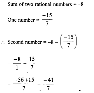RD Sharma Class 8 Solutions Chapter 1 Rational Numbers Ex 1.3 14