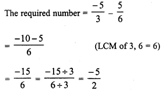 RD Sharma Class 8 Solutions Chapter 1 Rational Numbers Ex 1.3 19