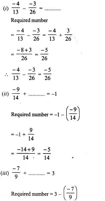 RD Sharma Class 8 Solutions Chapter 1 Rational Numbers Ex 1.3 26