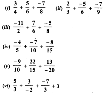 RD Sharma Class 8 Solutions Chapter 1 Rational Numbers Ex 1.4 1