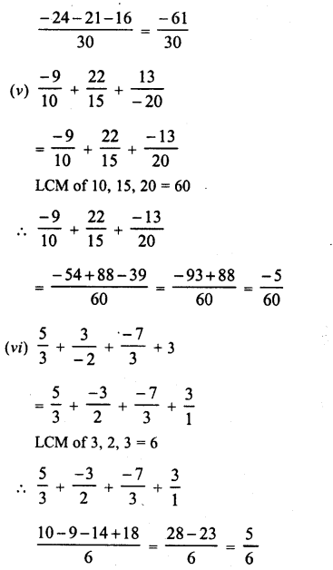 RD Sharma Class 8 Solutions Chapter 1 Rational Numbers Ex 1.4 4