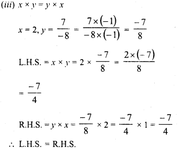 RD Sharma Class 8 Solutions Chapter 1 Rational Numbers Ex 1.6 3