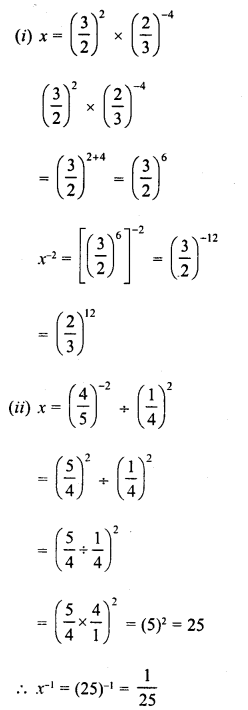 RD Sharma Class 8 Solutions Chapter 2 Powers Ex 2.2 28