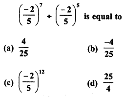 RD Sharma Class 8 Solutions Chapter 2 Powers MCQS 18