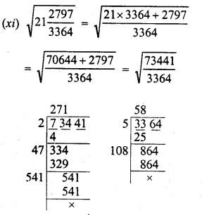 RD Sharma Class 8 Solutions Chapter 3 Squares and Square Roots Ex 3.6 9